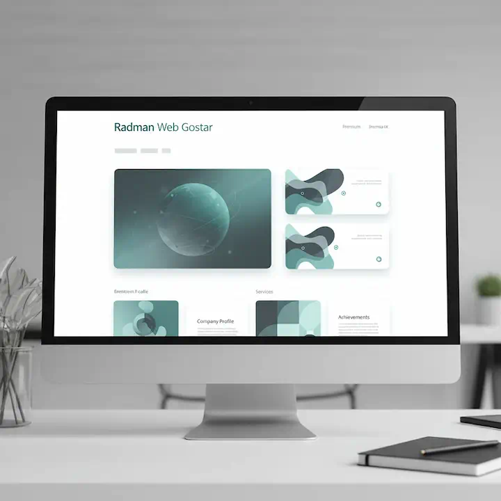 طراحی سایت شرکتی و وب سایت رسمی سازمان ها جهت معرفی خدمات، نمایش گالری پروژه ها و افزایش اعتبار برند در فضای دیجیتال.