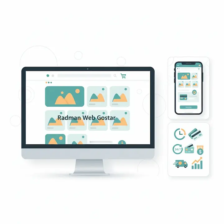 طراحی سایت فروشگاهی و ساخت سایت برای فروش آنلاین